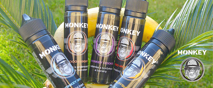 ponuka liquidov českého výrobcu Monkey liquid