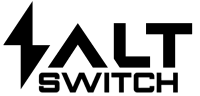 Salt Switch logo black and white