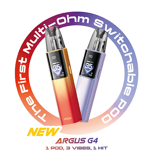 dve prekrížené e-cigarety Voopoo Argus G4