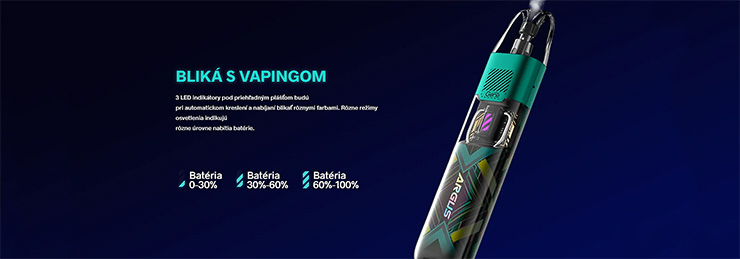 Argus p1s battery indicator