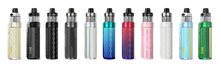 voopoo ponúka dalšiu verziu megaúspešného MOD POD gripu  s označením DRAG S2 v širokej ponuke dizajnových farieb