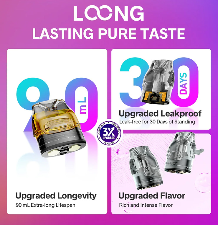 Novo uvedená kazeta VMATE Top Fill Cartridge 0,4 Ω vyžaduje výkon najmenej 30 W, uistite sa, že vaše zariadenie podporuje tento rozsah výkonu.