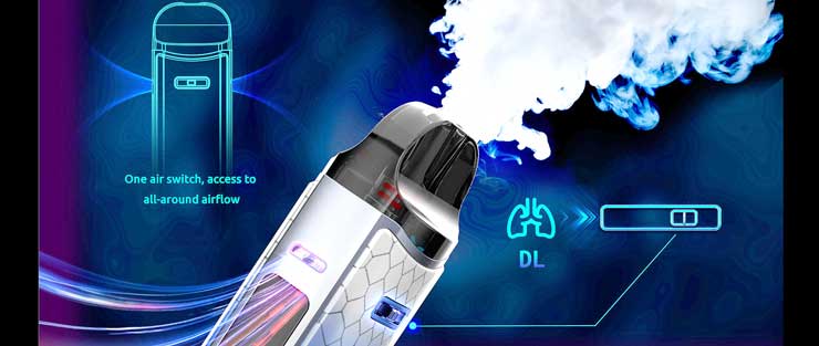 Smoktech NORD 50W 1 x 1800mAh - Black Red Marbling