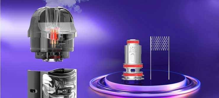 Smoktech NORD 50W 1 x 1800mAh - Blue Grey Cobra