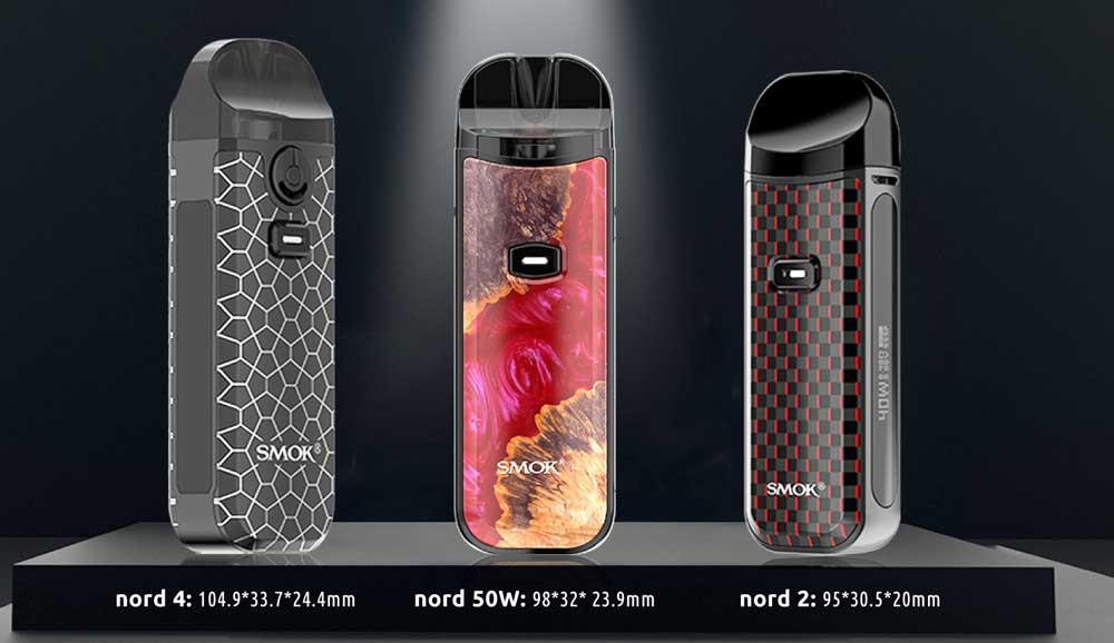 Smoktech NORD 50W 1 x 1800mAh - Fluid 7color