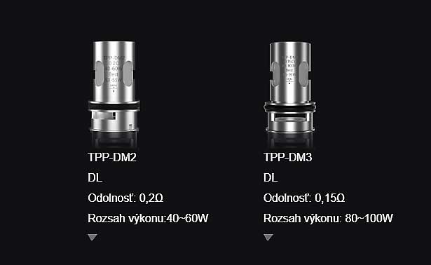 VOOPOO žeraviaca hlava TPP-DM2 - 0,2 ohm