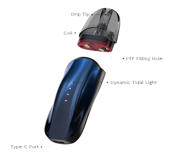 Vaporesso ZERO 2 800mAh Black blue