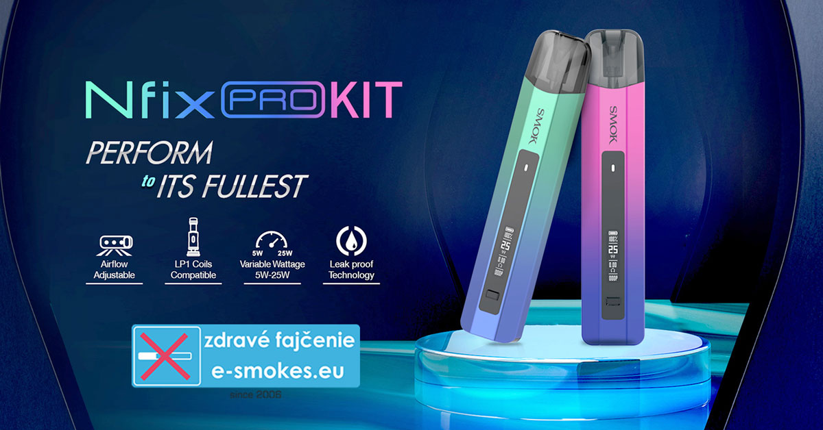 Smoktech Nfix Pro 700mAh Blue Gold