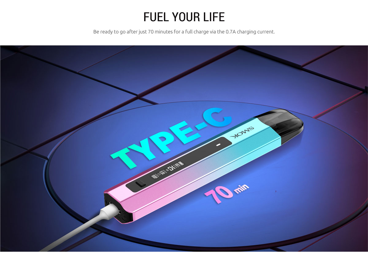 Smoktech Nfix Pro 700mAh Blue Gold