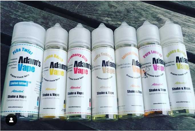 Adam´s Vape Shake and Vape Apple Oatmeal 12ml