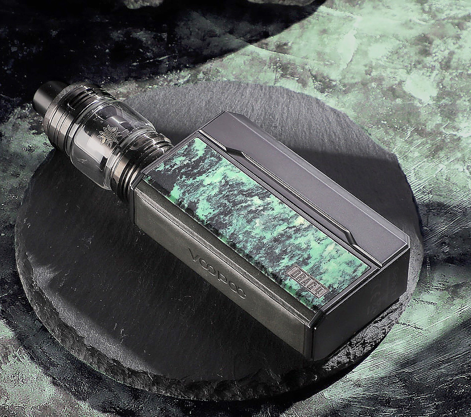 VOOPOO DRAG 4 177W Grip 5,5ml Full Kit Gun Metal Ocean Blue 