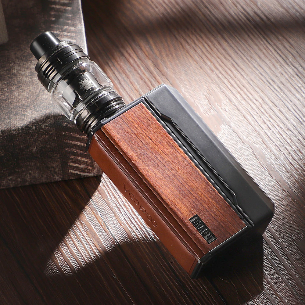 VOOPOO DRAG 4 177W Grip 5,5ml Full Kit Gun Metal Rosewood