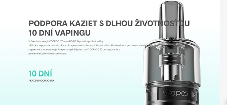 VOOPOO ITO cartridge 1ohm 2ml 2pack