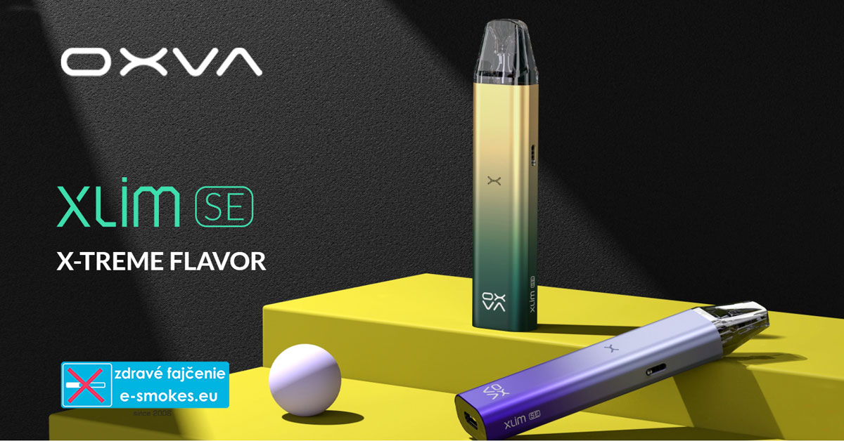 OXVA Xlim Se Bonus Pod elektronická cigareta 900mAh Purple Silver 1ks