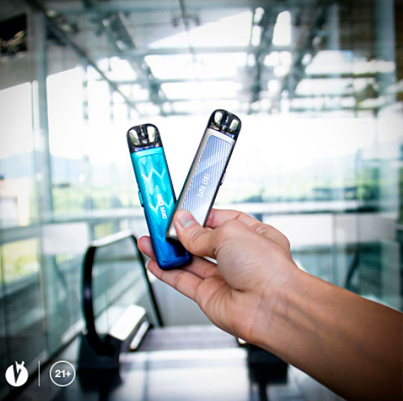 Lost Vape Ursa Nano Pod 800mAh Silver Carbon fiber