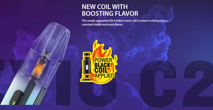 Joyetech EVIO C2 Pod elektronická cigareta 800 mAh Space Blue 1 ks