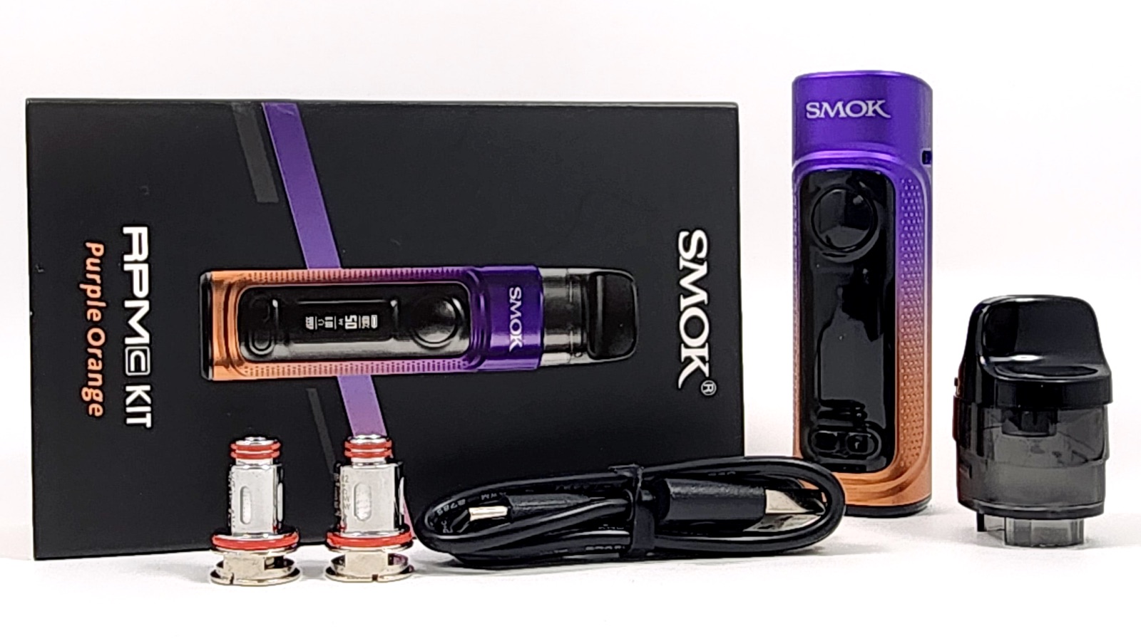 Smoktech RPM C 50W grip Full Kit 1650mAh Transparent Black