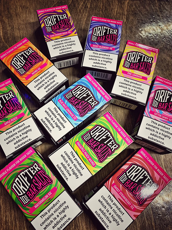 e-liquid Drifter Bar Salts Pink Lemonade 10ml - 10mg