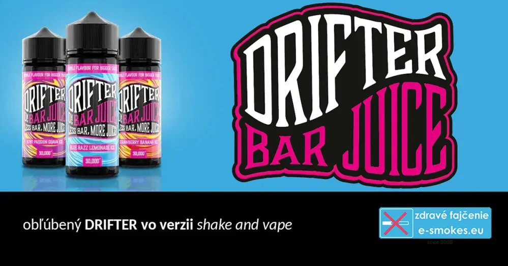 Juice Sauz Drifter Shake & Vape Kiwi Passionfruit Guava Ice 16 ml