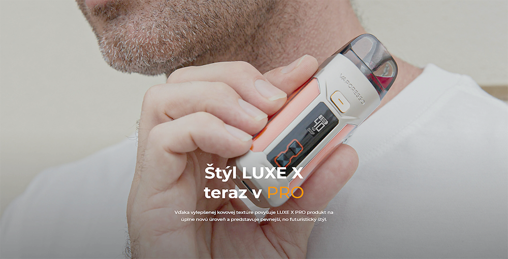 Vaporesso LUXE X PRO elektronická cigareta 1500mAh Ultra Orange