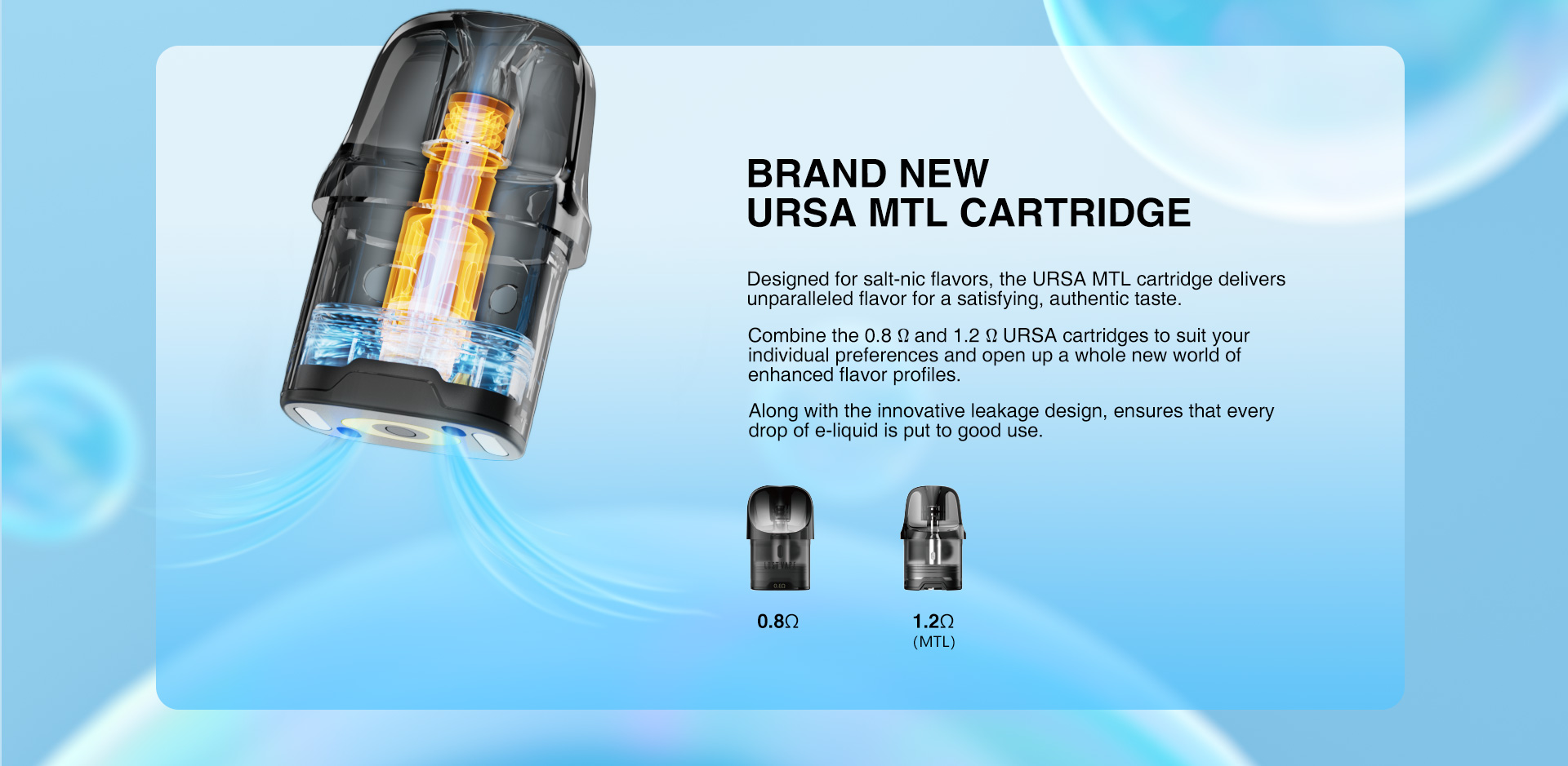 Lost Vape Ursa Nano Air Pod 800 mAh Pearl White 1 ks