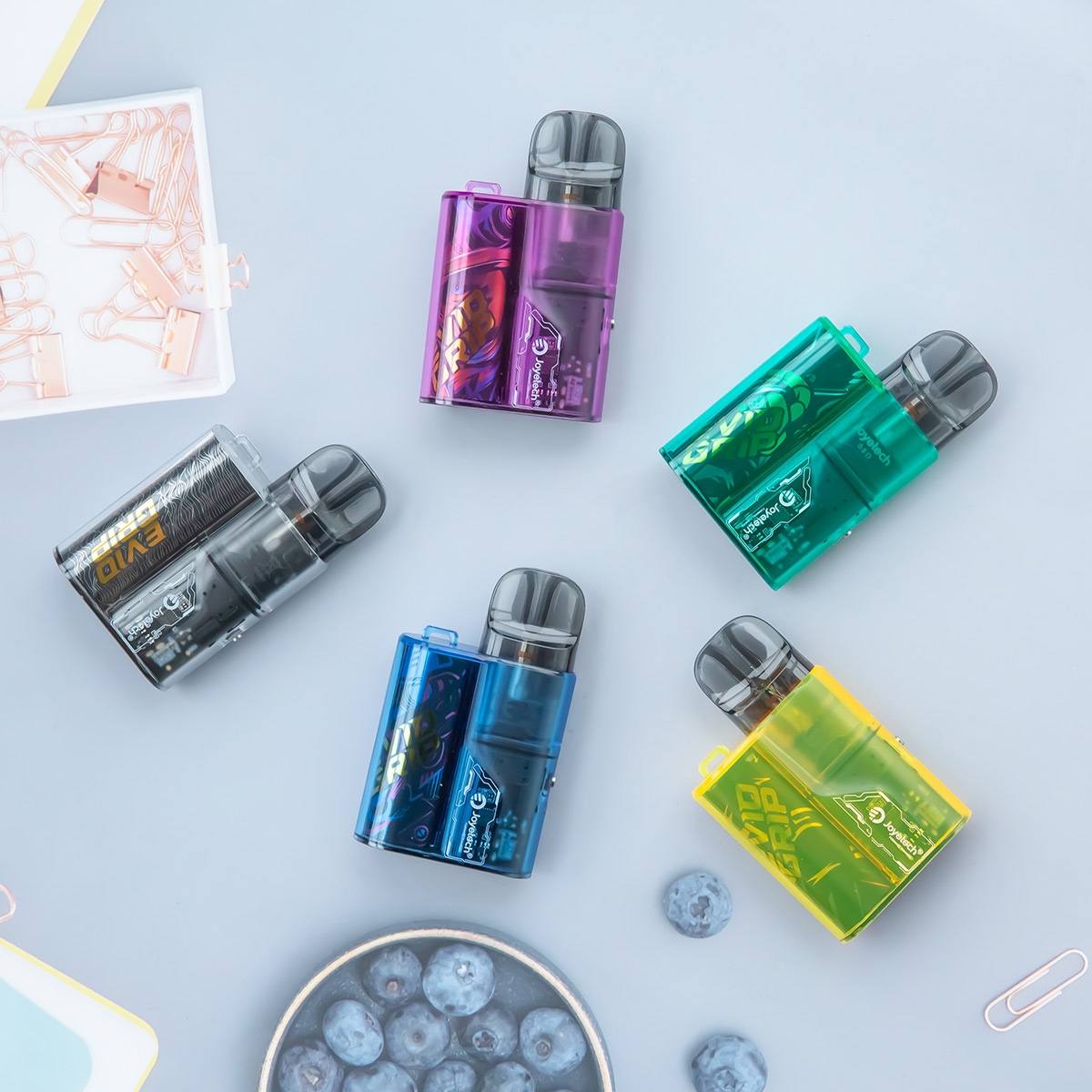 Joyetech EVIO Grip Pod 1000 mAh Golden Skull 1 ks
