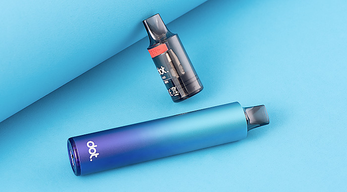 Dotmod Switch R Pod Kit 1000 mAh Silver Obsidian 1 ks