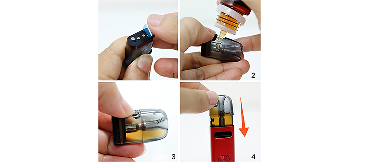 Uwell Caliburn G3 cartridge 2,5 ml 0,9ohm 4pack