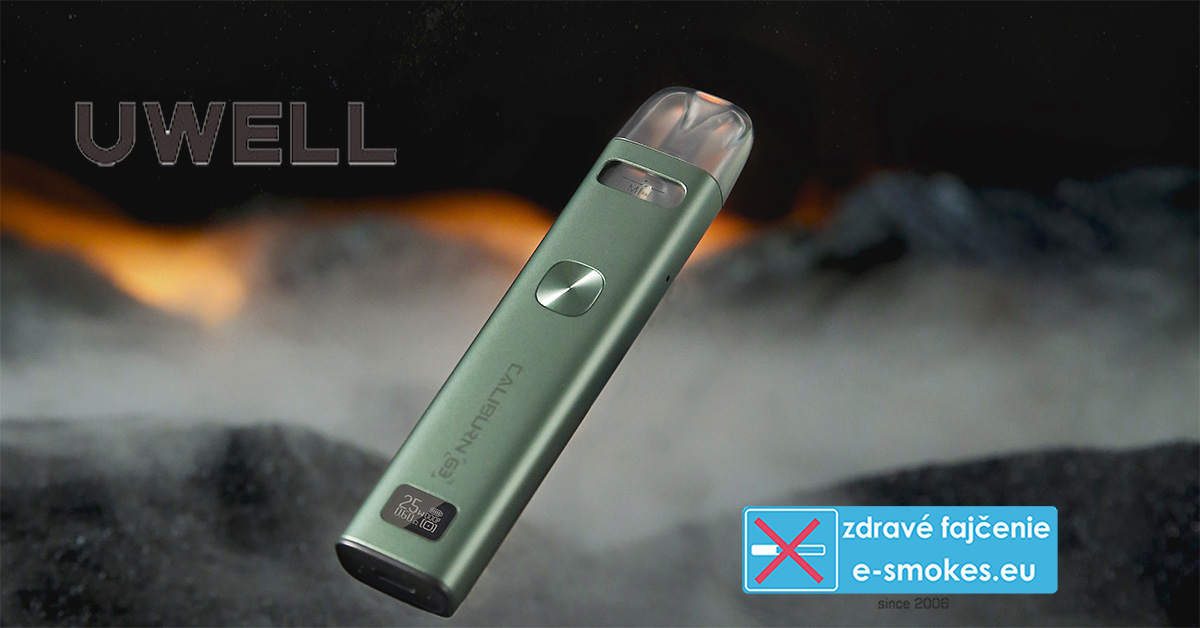 Uwell Caliburn G3 Pod Kit 900 mAh Silver 1 ks