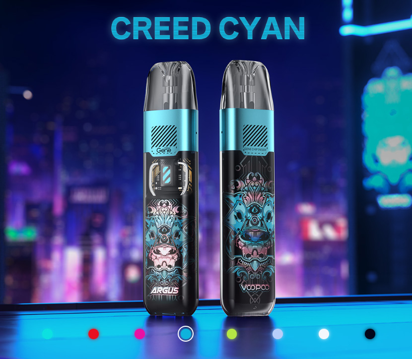 VOOPOO ARGUS P1S POD elektronická cigareta 800mAh Cyber Black 1 ks