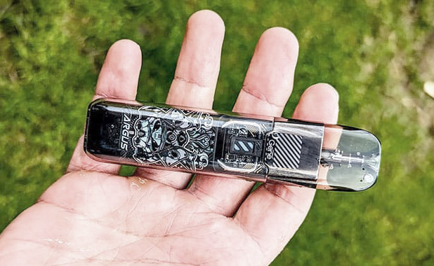 VOOPOO ARGUS P1S POD elektronická cigareta 800mAh Cyber Black 1 ks