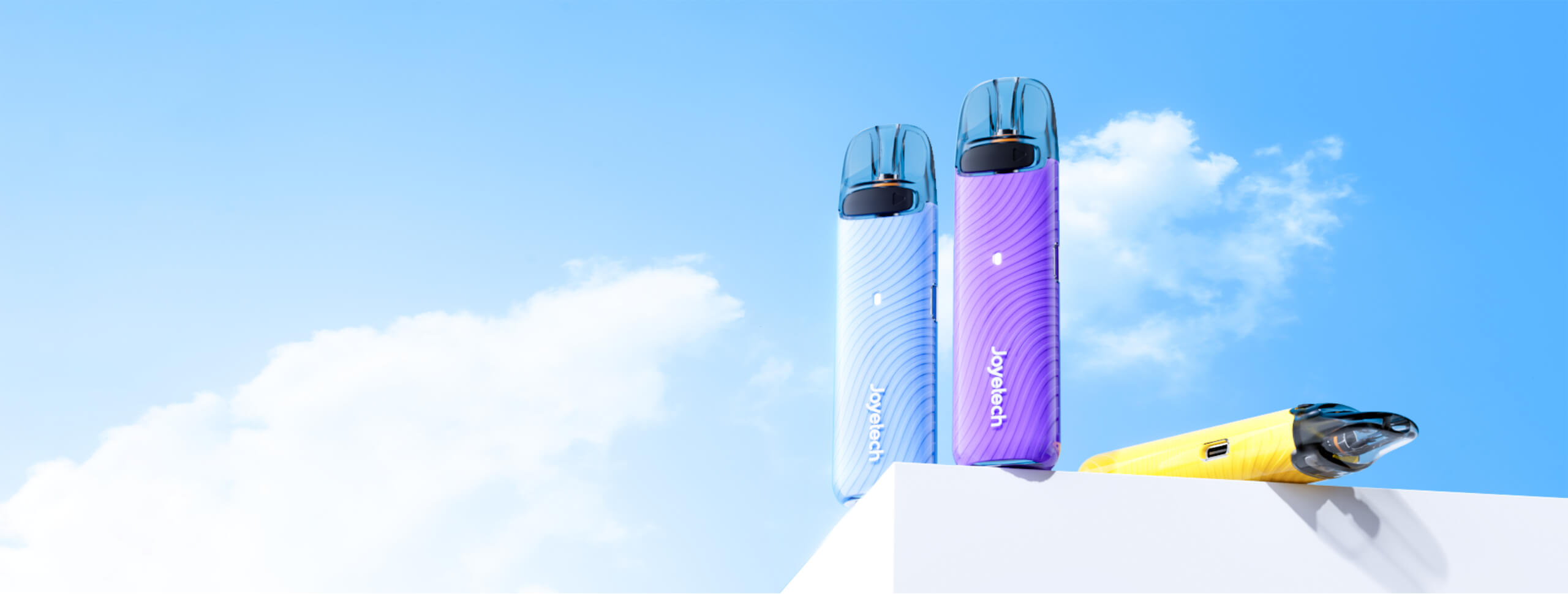 Joyetech EVIO Gleam Pod elektronická cigareta 900mAh Pearl White 1ks