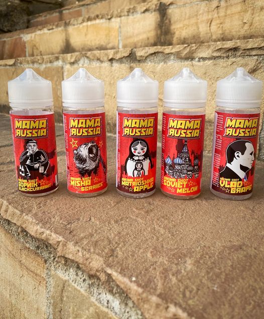MAMA RUSSIA Shake & Vape Matrioshka Apple 15ml