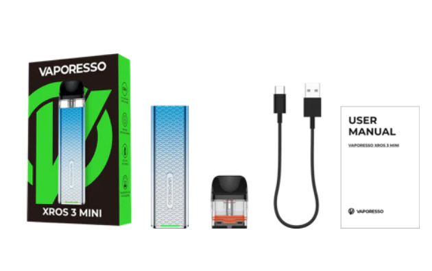 Vaporesso XROS 3 Mini Pod 1000mAh Icy Silver 1ks 