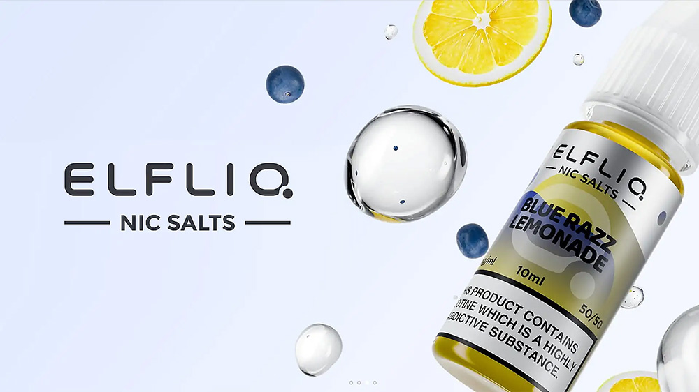 Liquid ELFLIQ Nic SALT Blackberry Lemon 10ml - 10mg