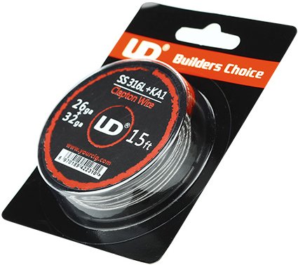 UD Clapton odporový drôt SS316 26GA + 30GA 5m