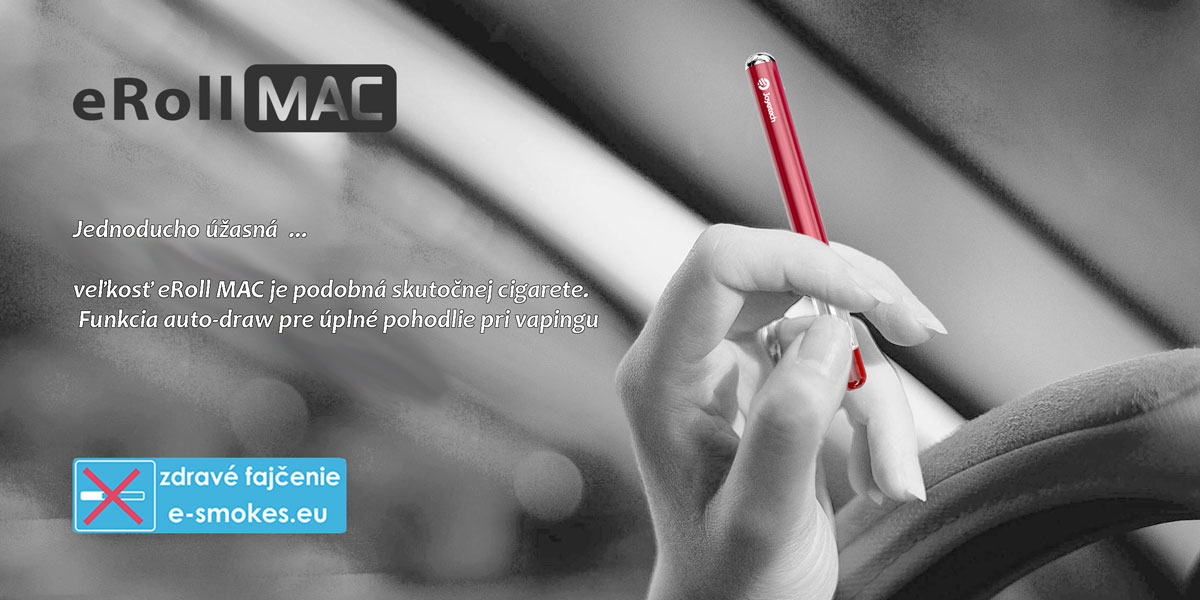 Joyetech cartridge eRoll MAC červená
