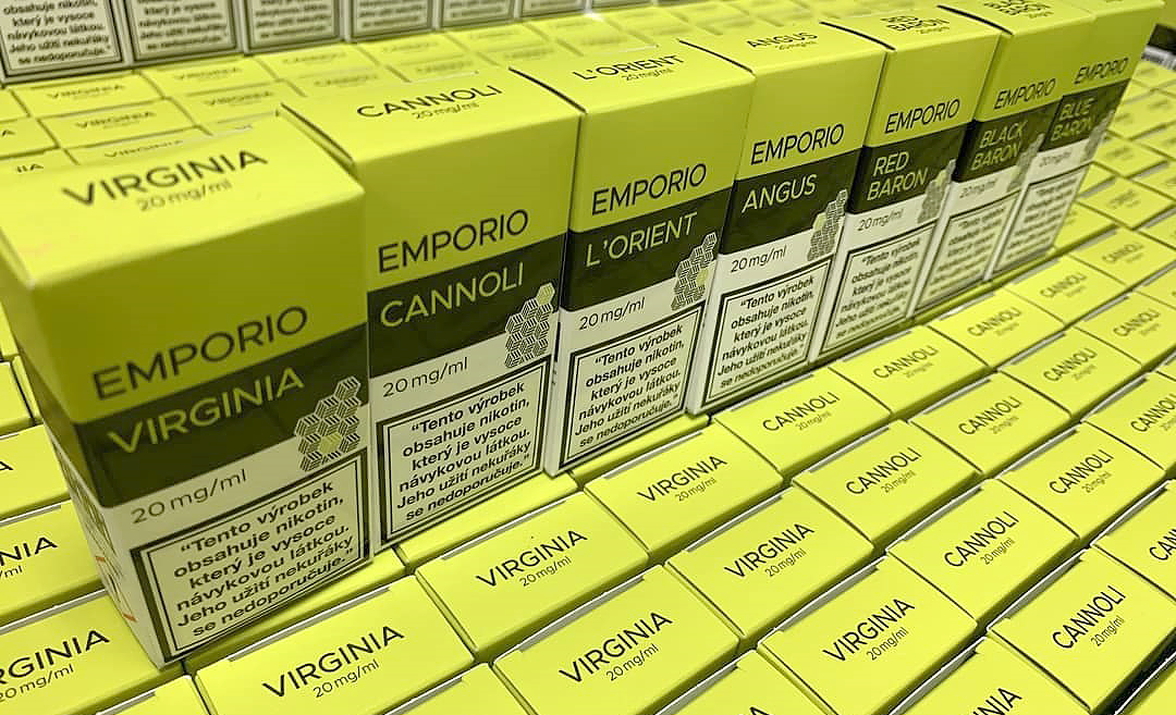 e-liquid Emporio Salt BLACK BARON 10ml - 12mg