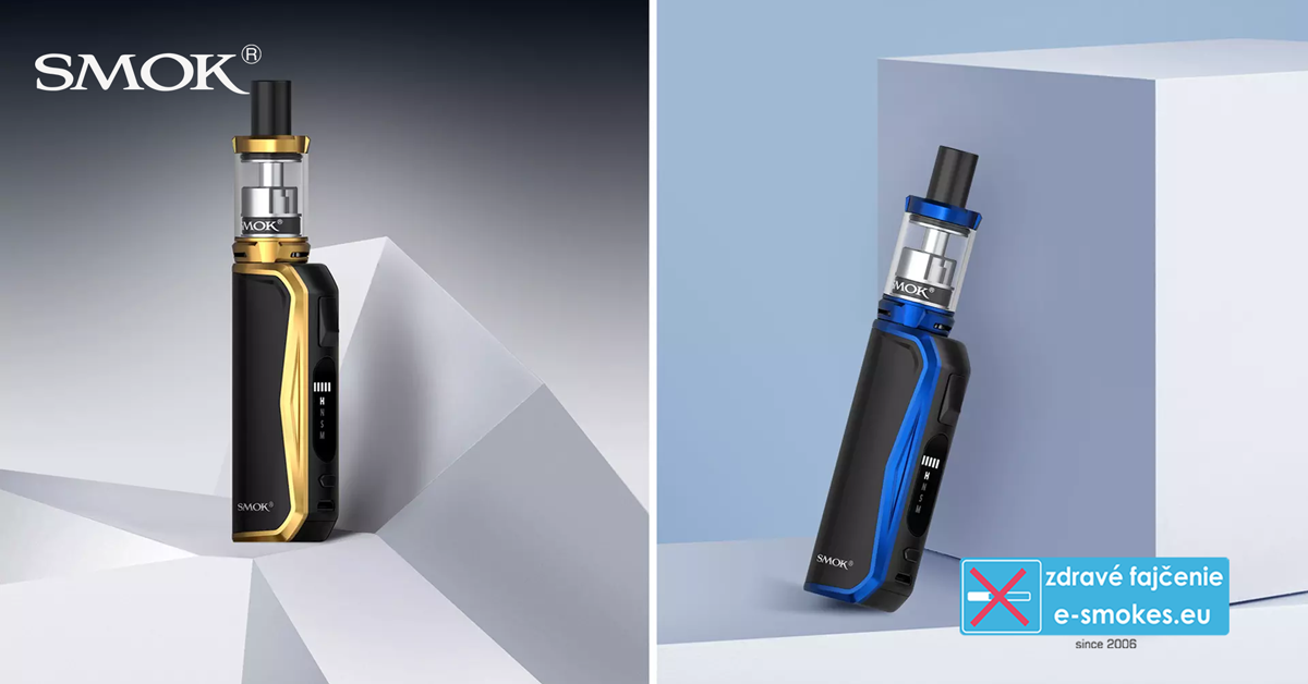 Smoktech Priv N19 1200mAh - Prism Chrome and Black