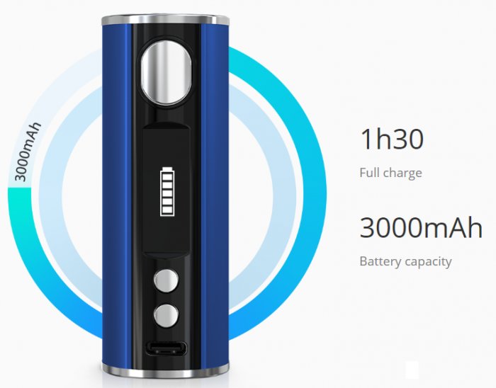 Eleaf mod grip iStick T80 3000mAh  - black