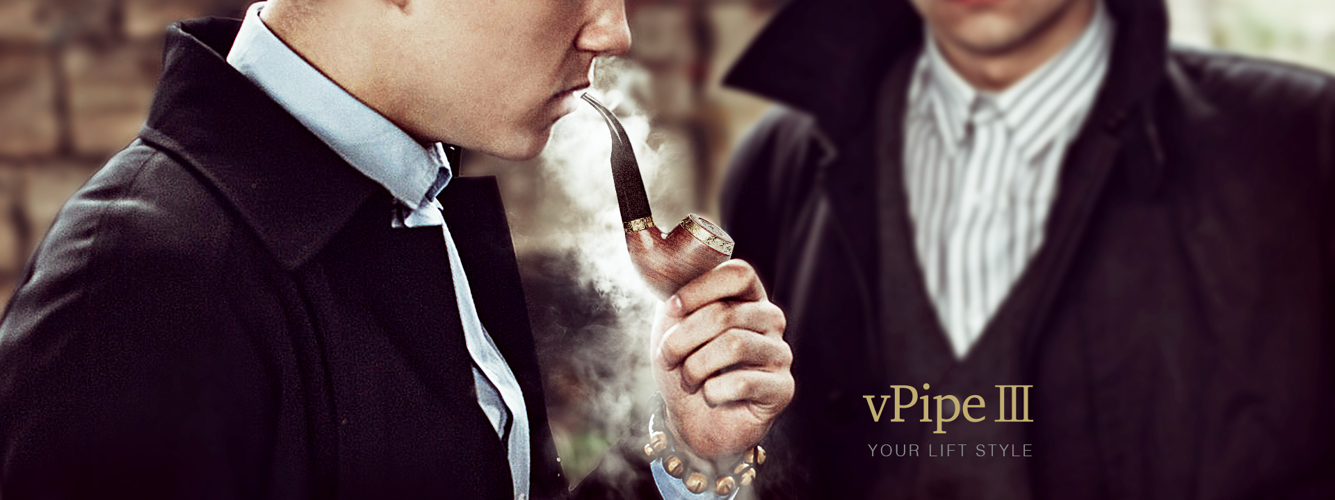VapeOnly vPipe III 1300mAh - Ebony