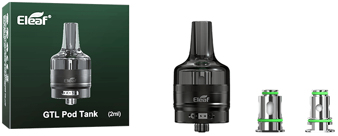 Eleaf clearomizér GTL Pod Tank 4,5ml Gunmetal
