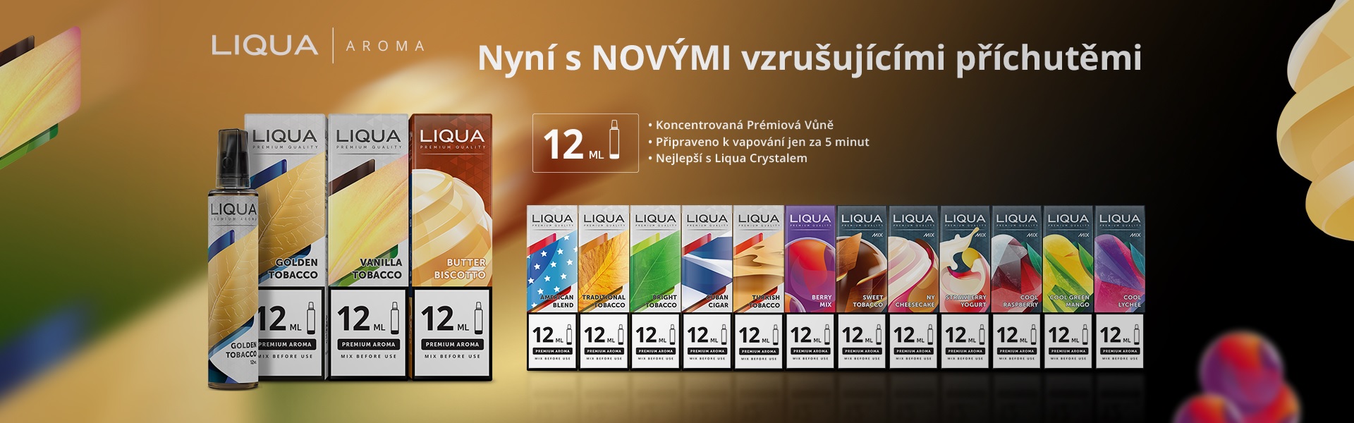 Ritchy Liqua Mix&Go 12ml Cuban Cigar