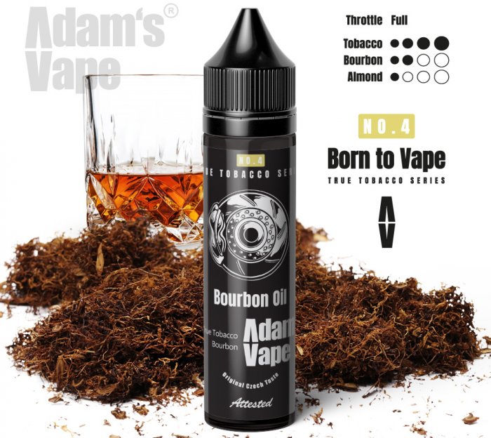 Adam´s Vape Shake and Vape Bourbon Oil 12ml