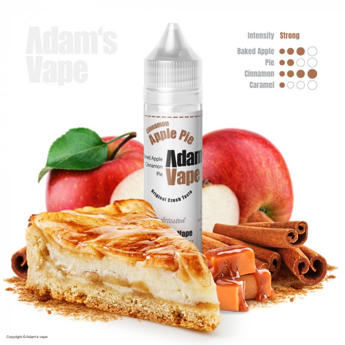 Adam´s Vape Shake and Vape Cinnamon Apple Pie 12ml