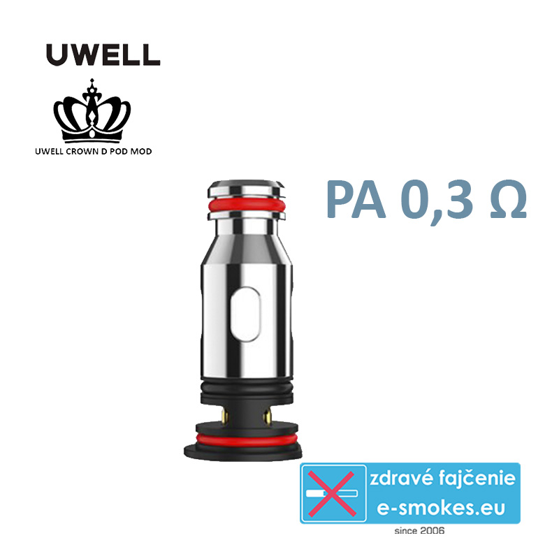 Uwell PA Mesh žeraviaca hlava 0,3ohm