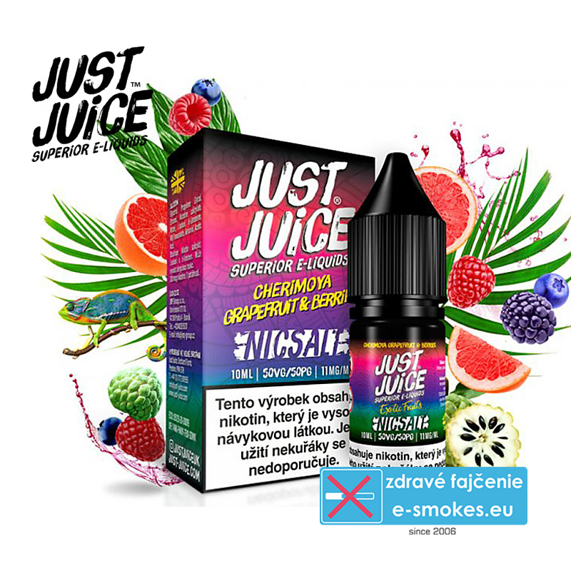 Just Juice Cherimoya Grapefruit & Berries Salt 10 ml 11 mg