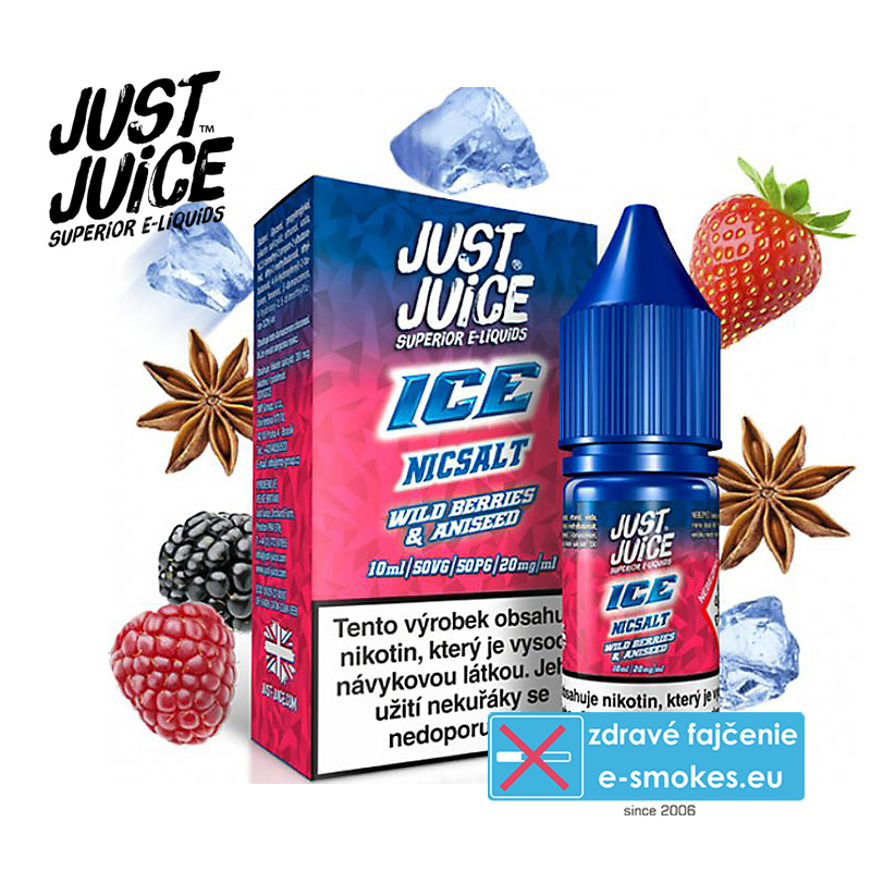 Just Juice ICE Wild Berries & Aniseed Salt 10 ml 11 mg