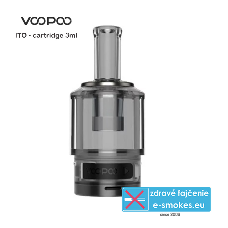 Drag X2 VOOPOO ITO CARTRIDGE - E-smokers Club Voopoo Ito 3ml Pod Cartridge  Size