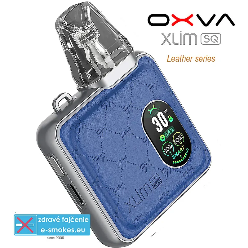 OXVA Xlim SQ Pro 1200mAh Blue Leather 1ks
